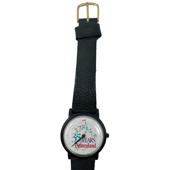 Disneyland 35 Years Anniversary Watch Vintage Lorus Quartz 1990 Release Edition - Picture 2 of 6